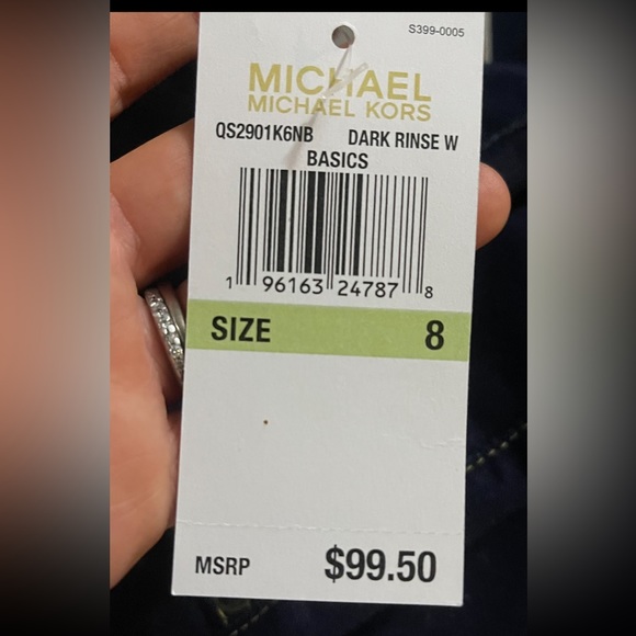 Michael Kors dark wash jeans in size 8 - Picture 4 of 4